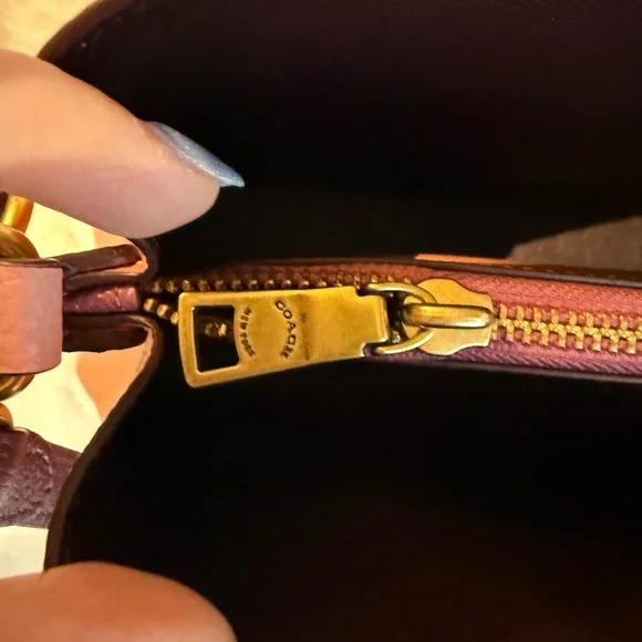 Coach Willow Color Block Bucket Bag - Picture 10 of 14